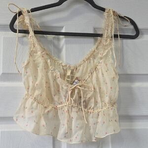 NWT SKIMS Vintage Rose Print Set